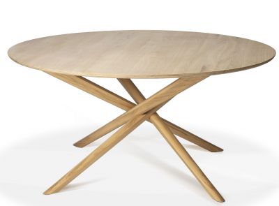 Mikado Eiche Tisch rund Ethnicraft